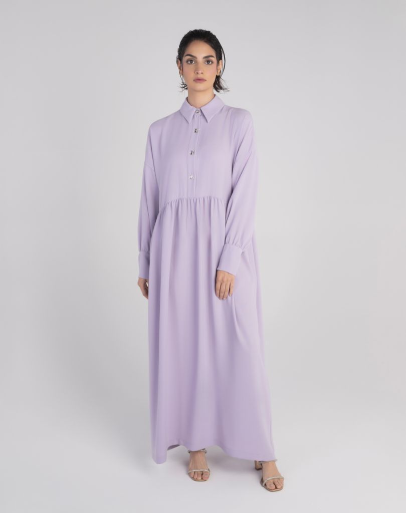 Lavendar muse dress