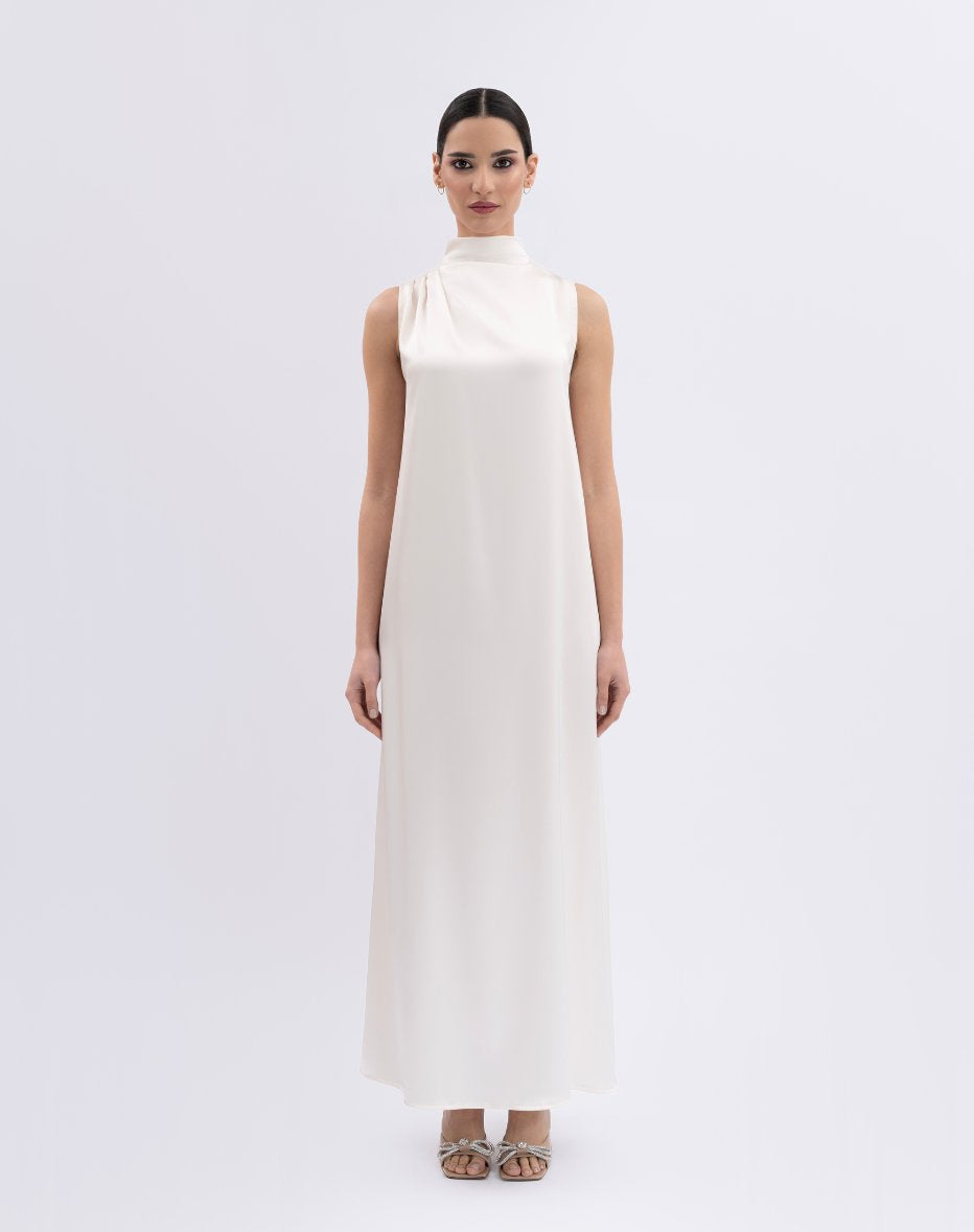 Pure elegance sleeveless dress