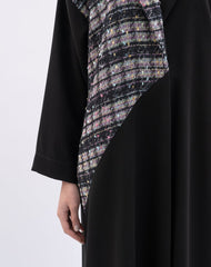 Graceful tweed Abaya