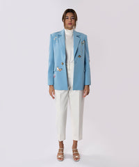 Maeve's radiant butterfly blazer